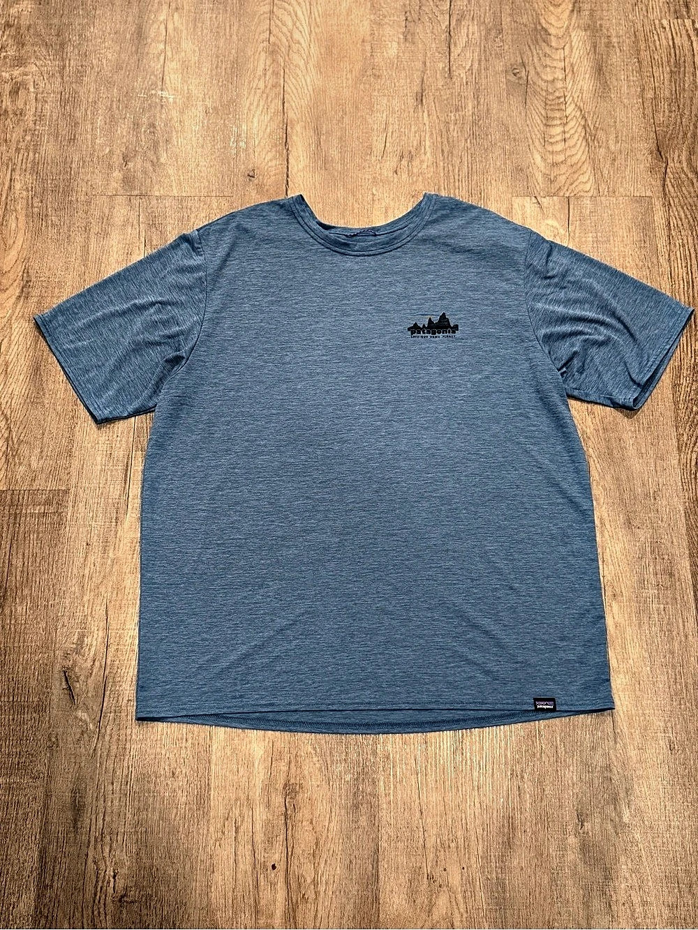 Patagonia Capilene Cool Daily Graphic Shirt Blue